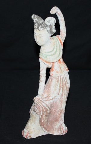 Tang Dynasty figure of a dancer.