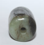 A jade bead. Yuan or earlier. - asianartlondon