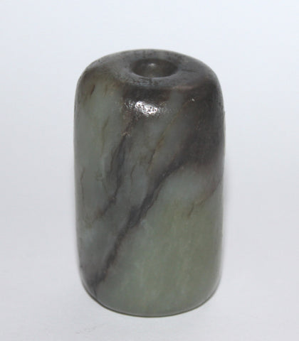 A jade bead. Yuan or earlier.