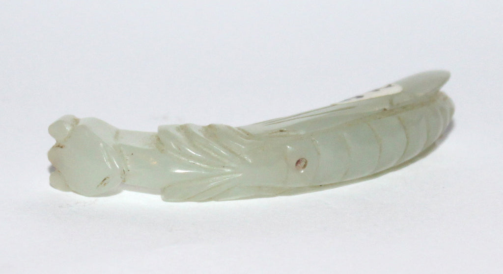 A jade praying mantis pendant. - asianartlondon