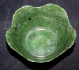 A Chinese spinach green jade cup. - asianartlondon