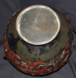 A rare Chinese bronze circular bowl. - asianartlondon
