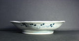 A very rare early Imari moulded blue and white small shaped dish. - asianartlondon